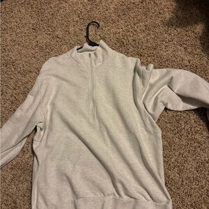 Lululemon French terry oversized halfzip